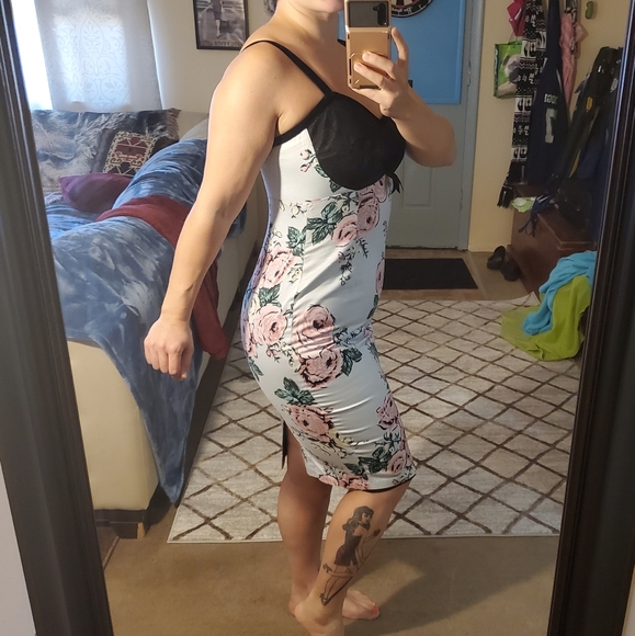 SOLD Deadly Dames Pinup Couture Courtesan L Dress - Picture 2 of 3